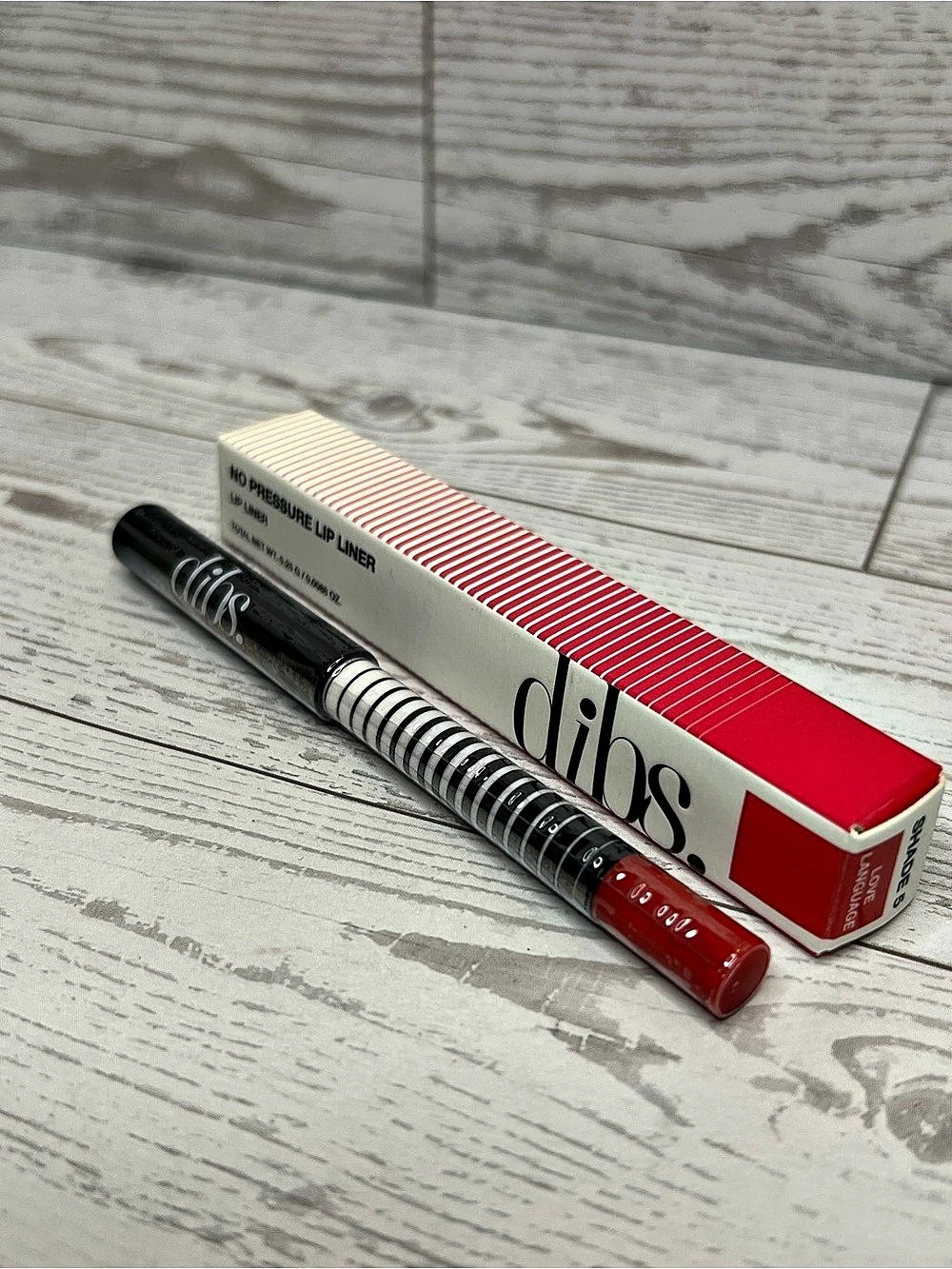 Dibs No Pressure Lip Liner Shade 5 Love Language Lip Liner Sealed
